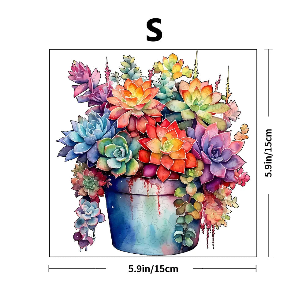 3D Wooden Animal Puzzle - Brain Teaser Toy for Kids & Adults