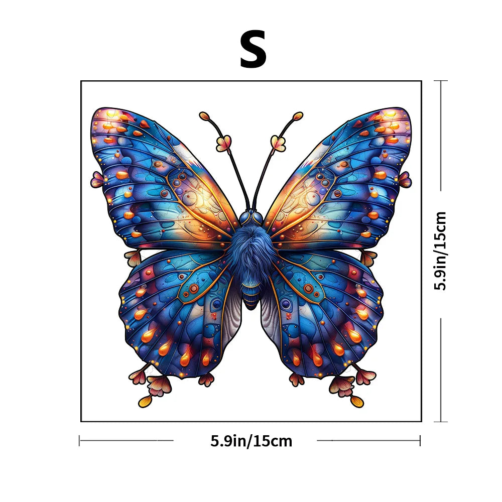 3D Wooden Animal Puzzle - Brain Teaser Toy for Kids & Adults