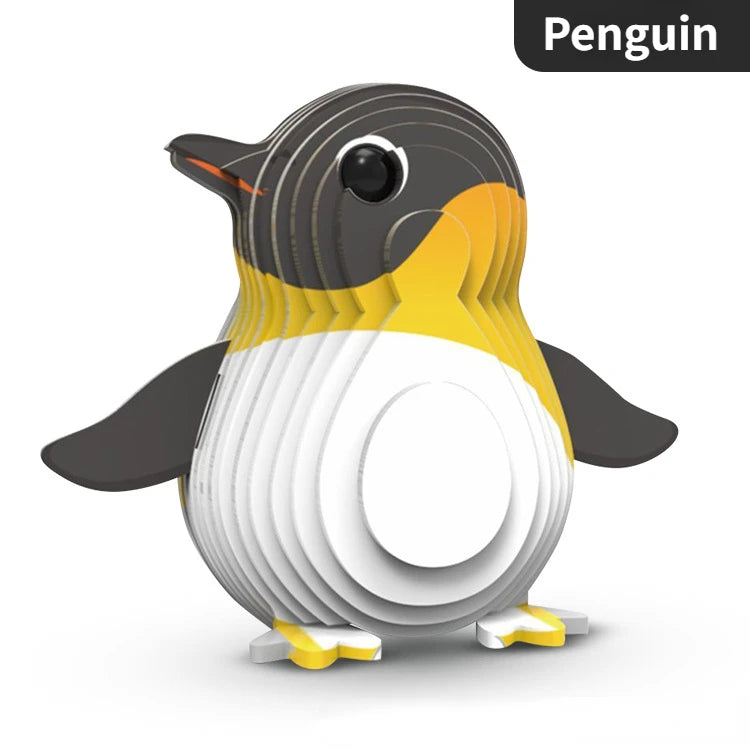 3D Animal Puzzle for Kids Ages 3-6 | MaxRenard Educational Toy