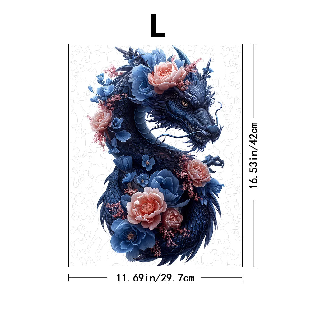 3D Wooden Animal Puzzle - Brain Teaser Toy for Kids & Adults