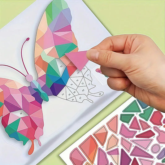 3D Animal Puzzle Stickers for Kids | Creative DIY Art Set Ages 3+