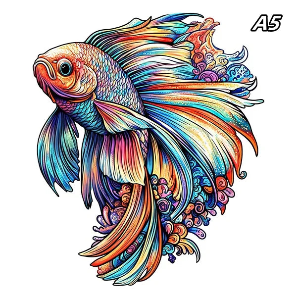 3D Wooden Animal Jigsaw Puzzle - Educational Toys for Kids & Adults