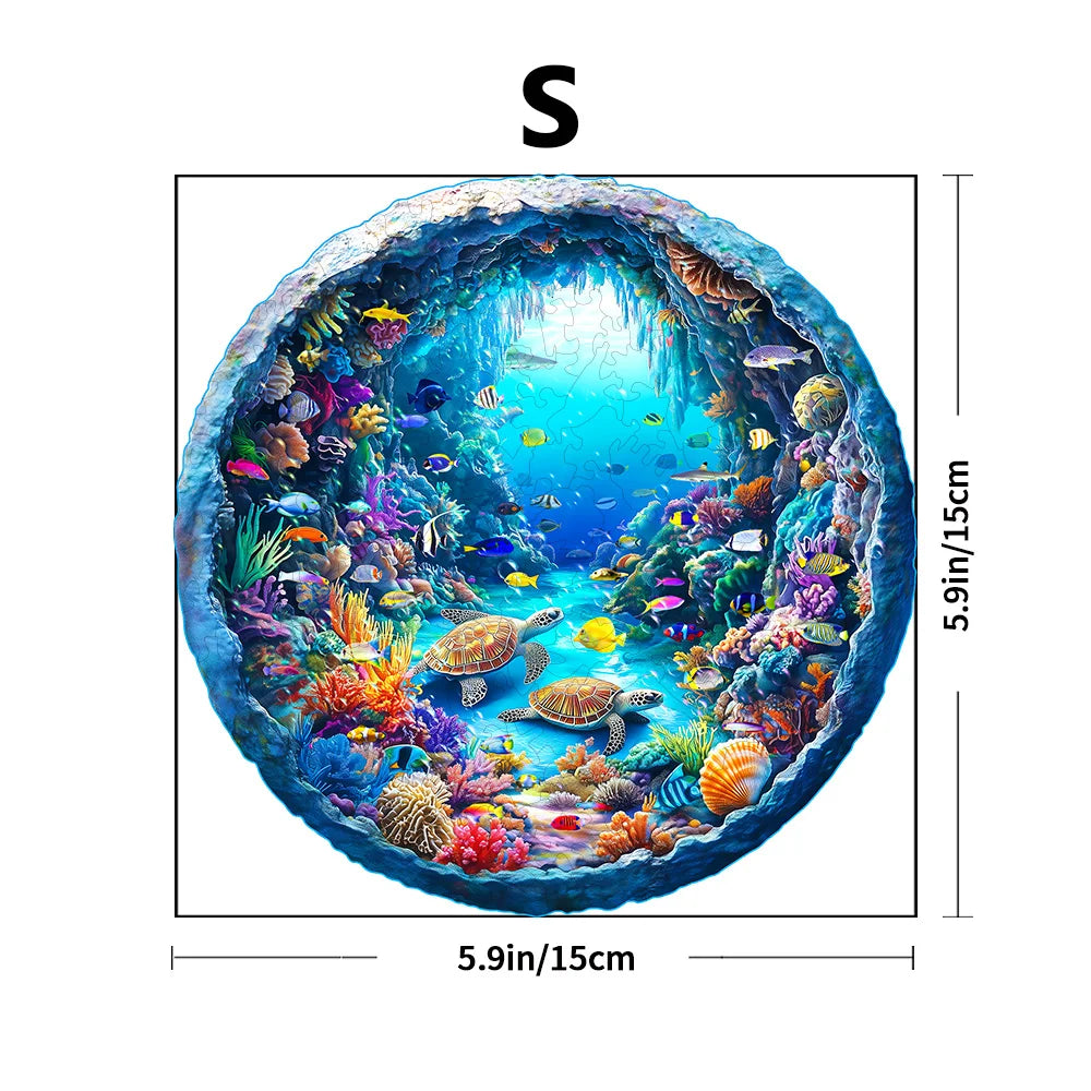 Alien Wooden Jigsaw Puzzle for Adults & Families