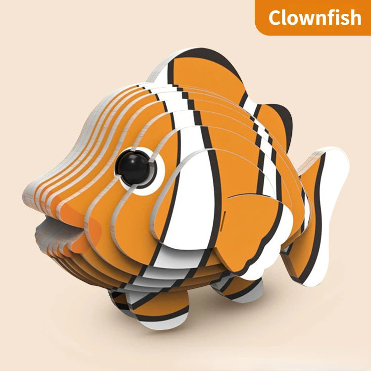 3D Animal Puzzle for Kids Ages 3-6 | MaxRenard Educational Toy