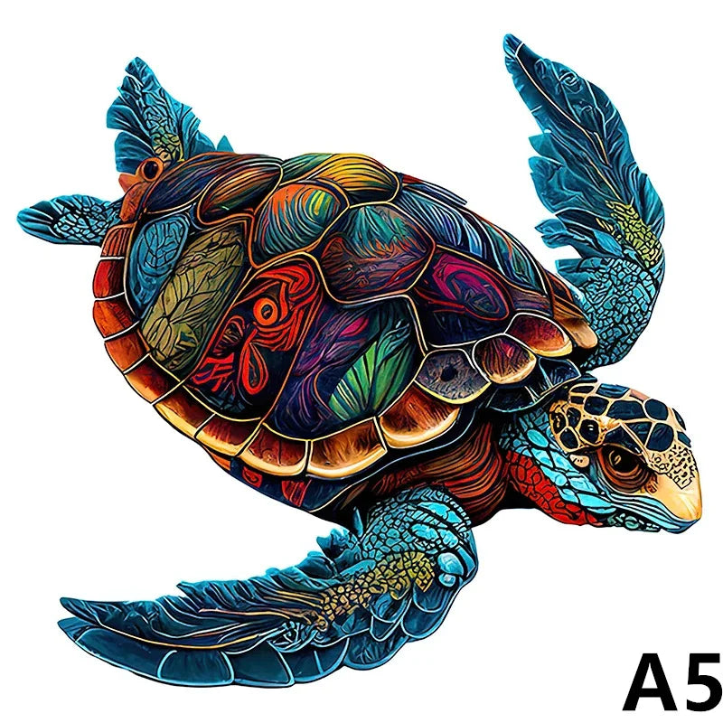 3D Wooden Animal Puzzle for Adults & Kids | Educational Jigsaw Toy