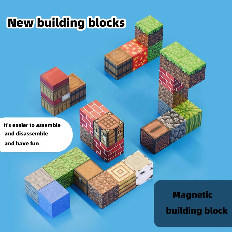 Magnetic STEM Blocks for Kids 3+ | Educational Building Set