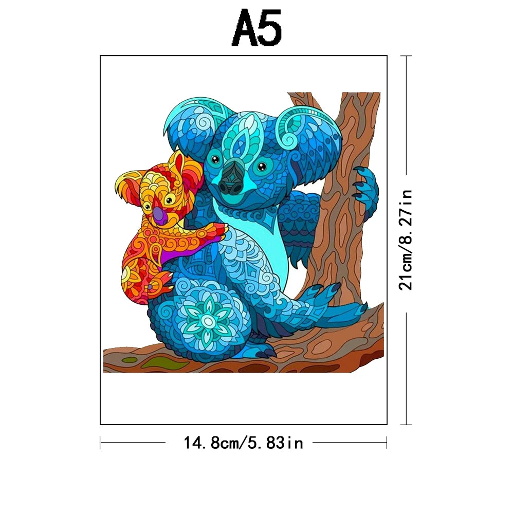 Alien Wooden Jigsaw Puzzle for Adults & Families