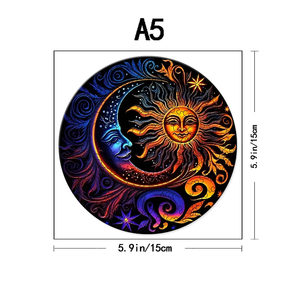 Alien Wooden Jigsaw Puzzle for Adults & Families