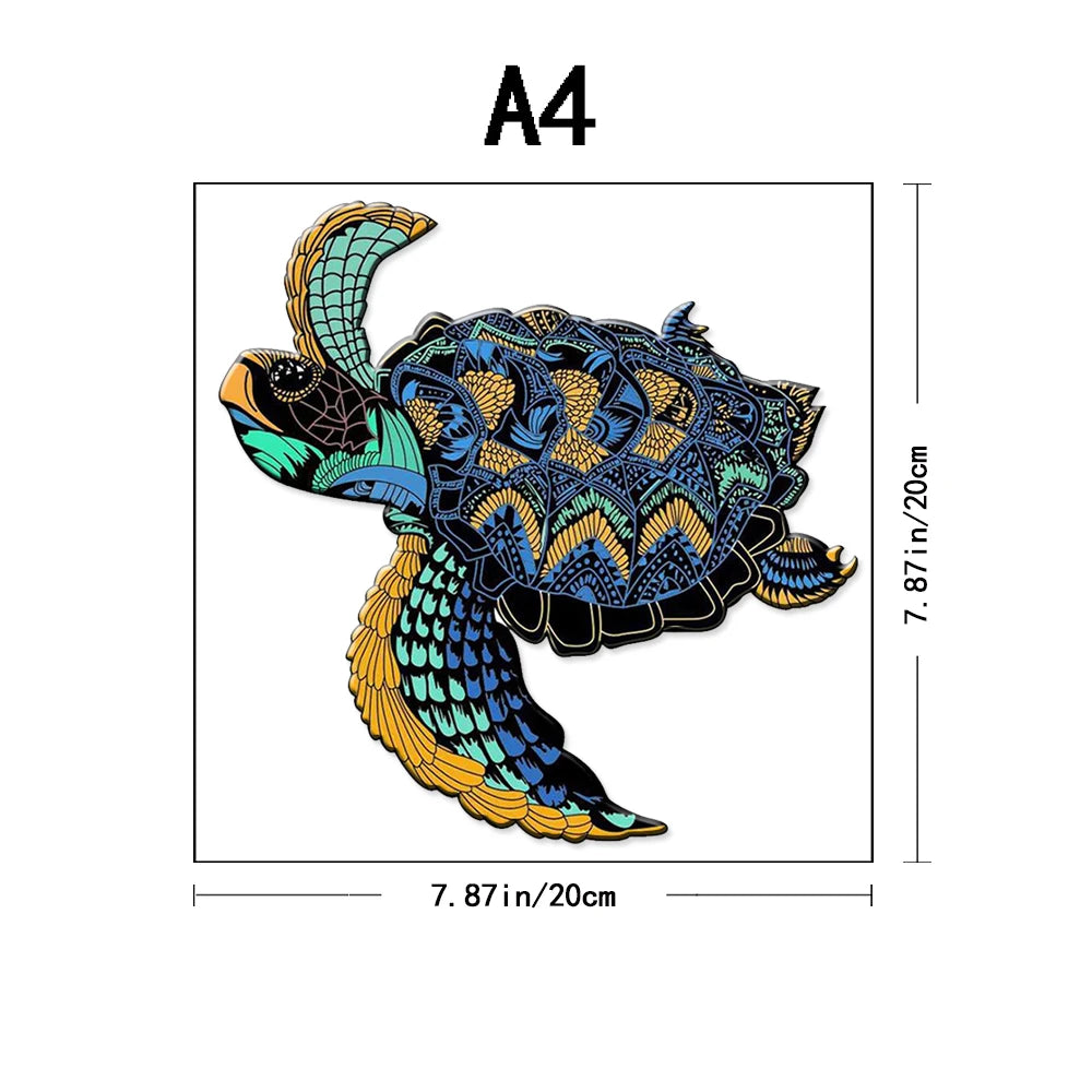 Alien Wooden Jigsaw Puzzle for Adults & Families