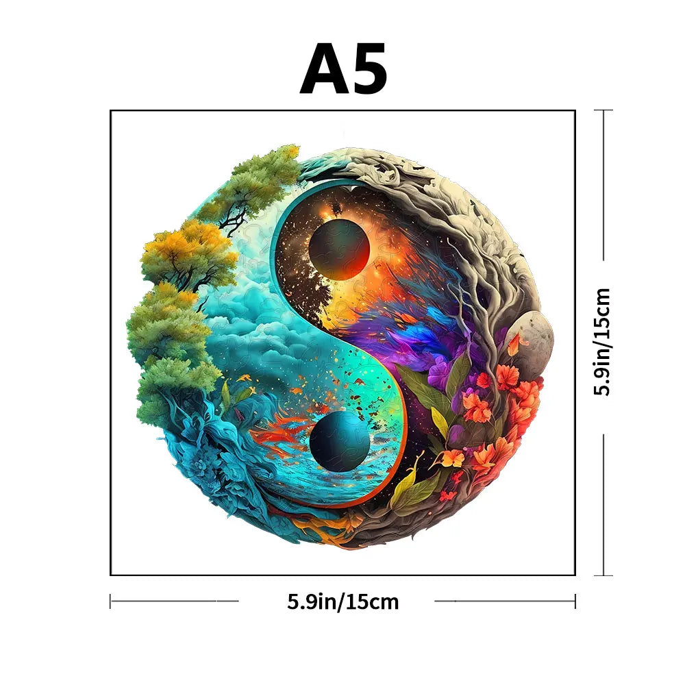 Alien Wooden Jigsaw Puzzle for Adults & Families