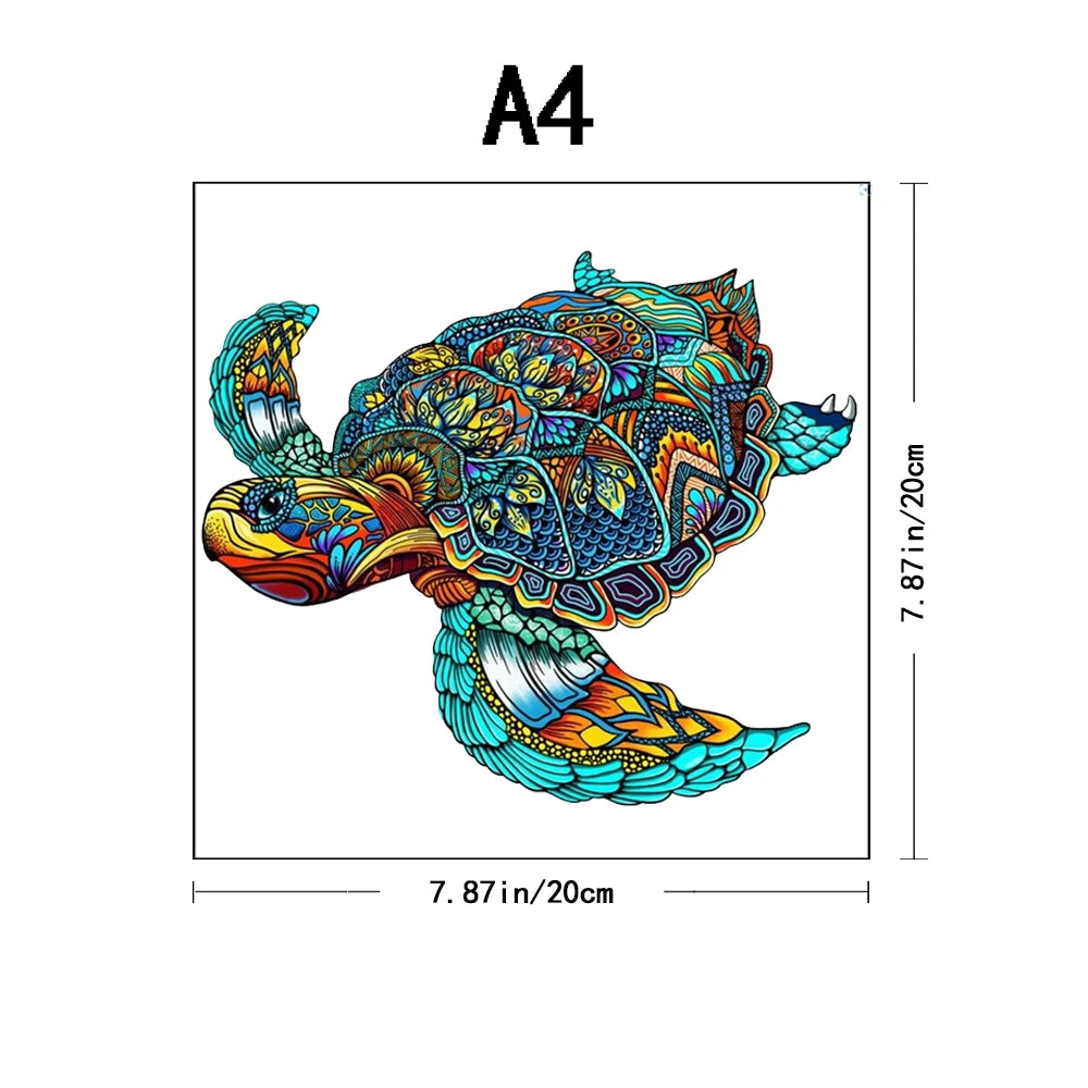 Alien Wooden Jigsaw Puzzle for Adults & Families