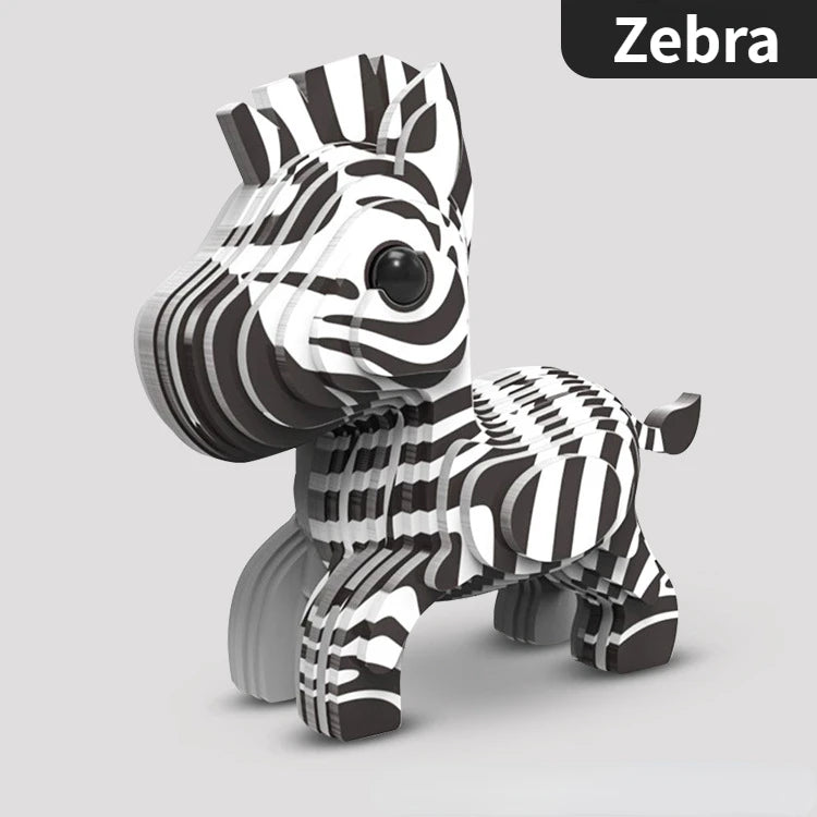 3D Animal Puzzle for Kids Ages 3-6 | MaxRenard Educational Toy