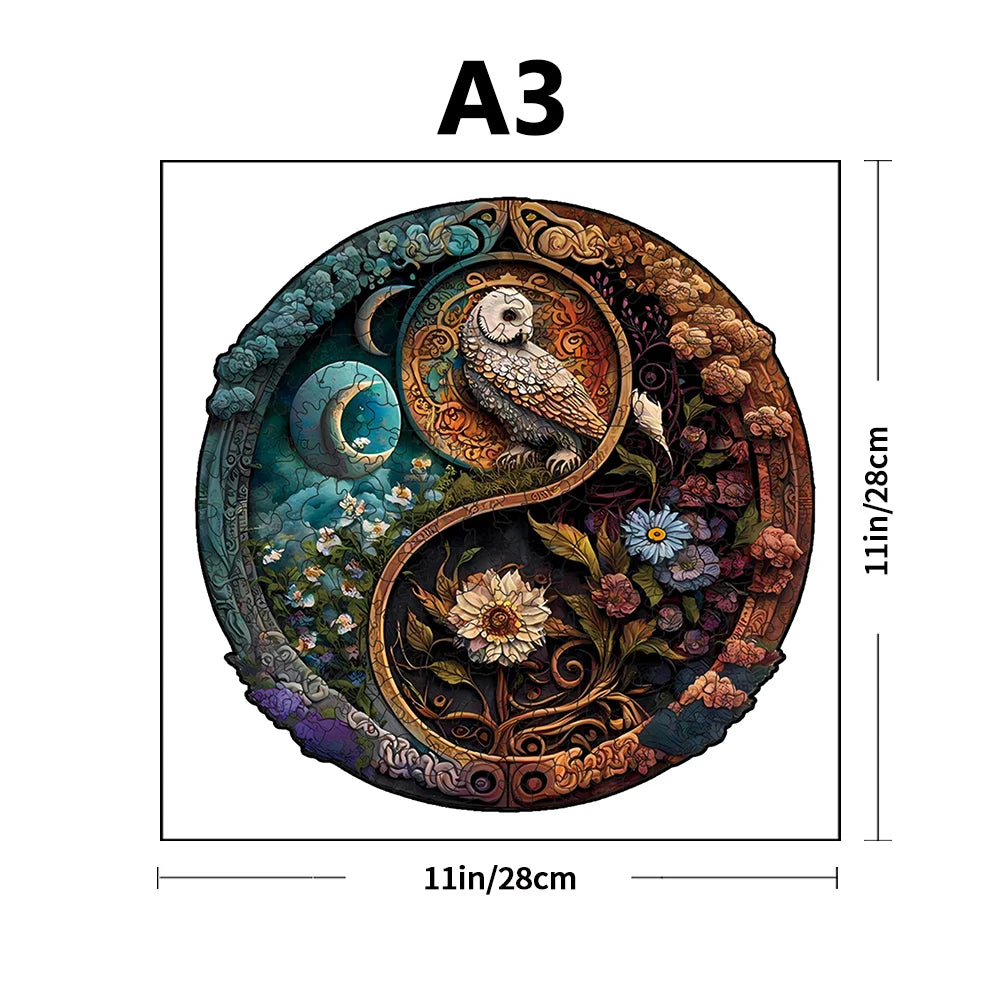 Alien Wooden Jigsaw Puzzle for Adults & Families