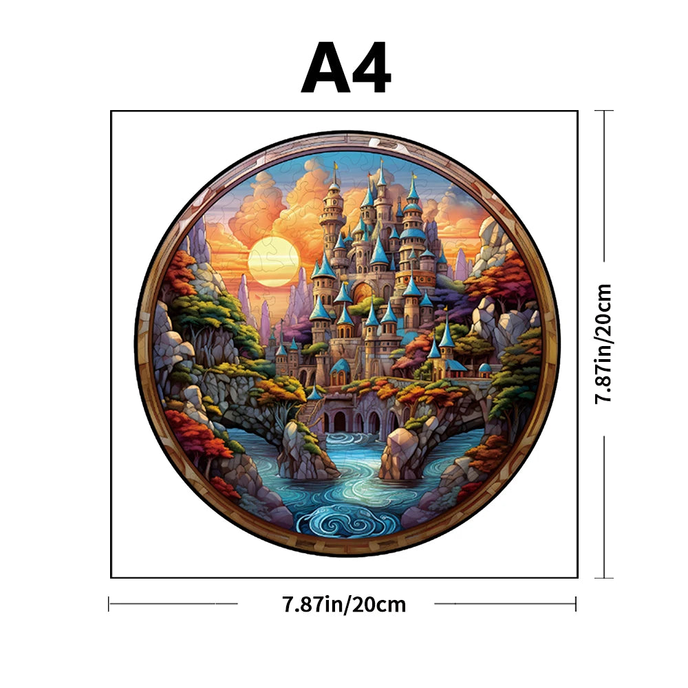 Alien Wooden Jigsaw Puzzle for Adults & Families