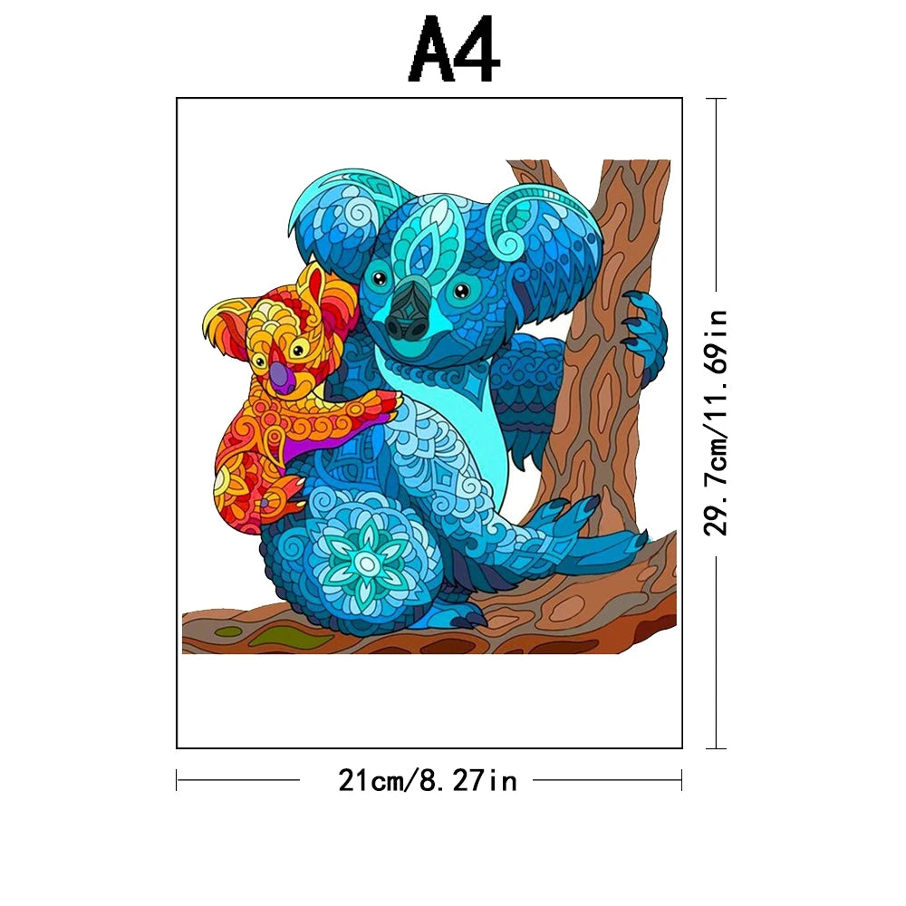 Alien Wooden Jigsaw Puzzle for Adults & Families