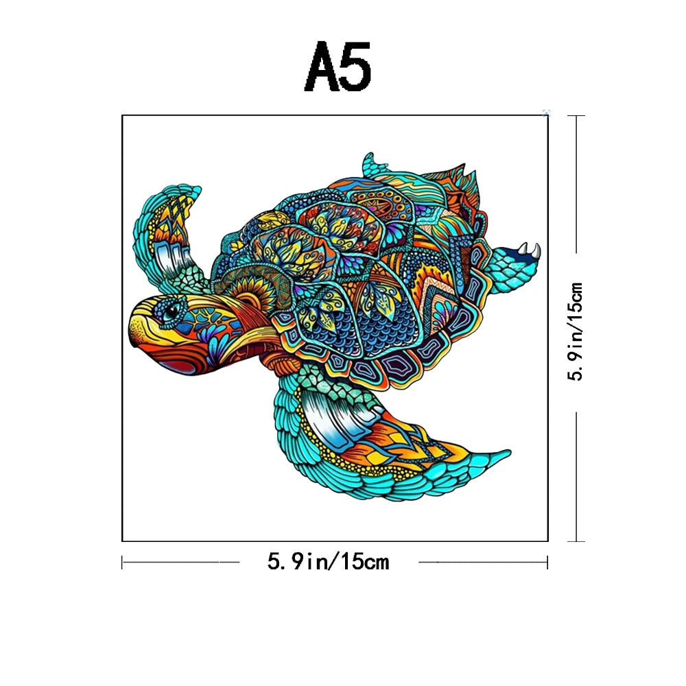 Alien Wooden Jigsaw Puzzle for Adults & Families