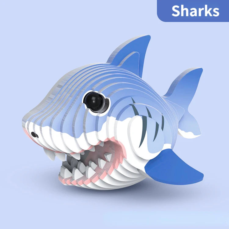 3D Animal Puzzle for Kids Ages 3-6 | MaxRenard Educational Toy