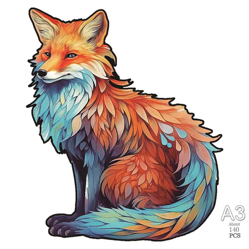 3D Wooden Animal Puzzle for Adults & Kids | Educational Jigsaw Toy